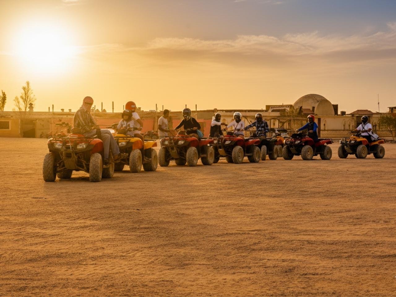 Hurghada: Desert Quad Bike and Camel Ride with Optional GoPro - Hurghada Desert Quad (Photo 4)