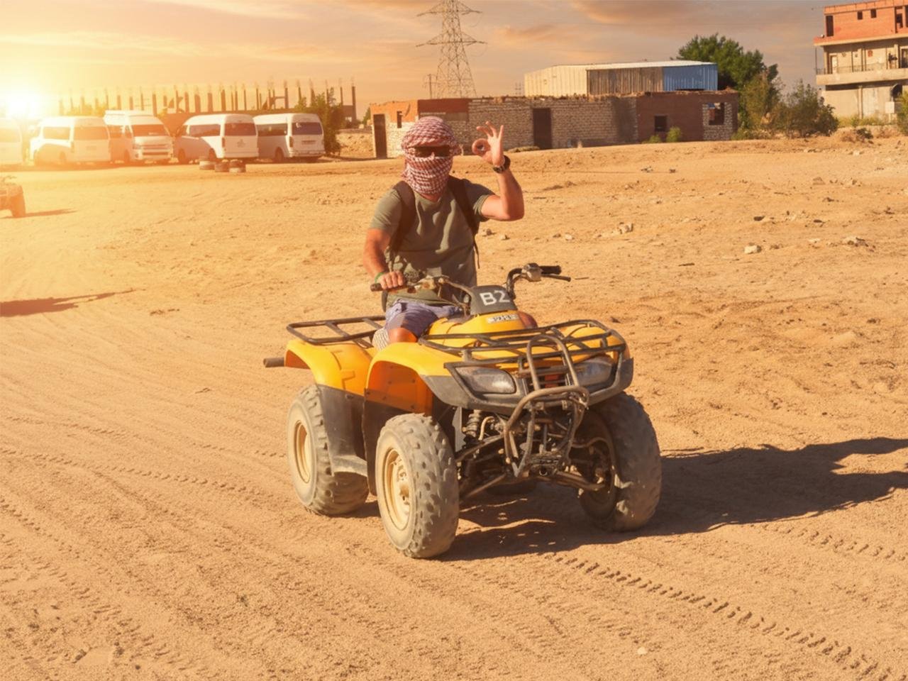 Hurghada: Desert Quad Bike and Camel Ride with Optional GoPro - Hurghada Desert Quad (Photo 3)