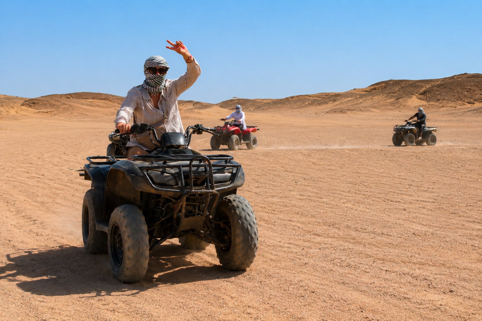 Marsa Alam: Desert Quad Bike, Camel Ride, and Bedouin Tour - Marsa Alam Desert (Gallery Photo 7)
