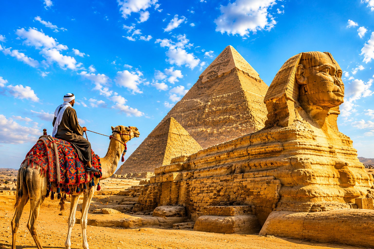 Cairo: Pyramids & Great Sphinx Private Tour with Camel Ride - Cairo Pyramids Great (Photo 3)