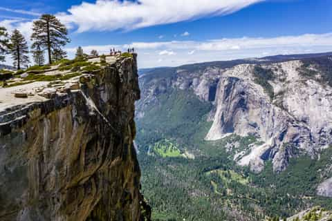 Taft point clearance yosemite trail map