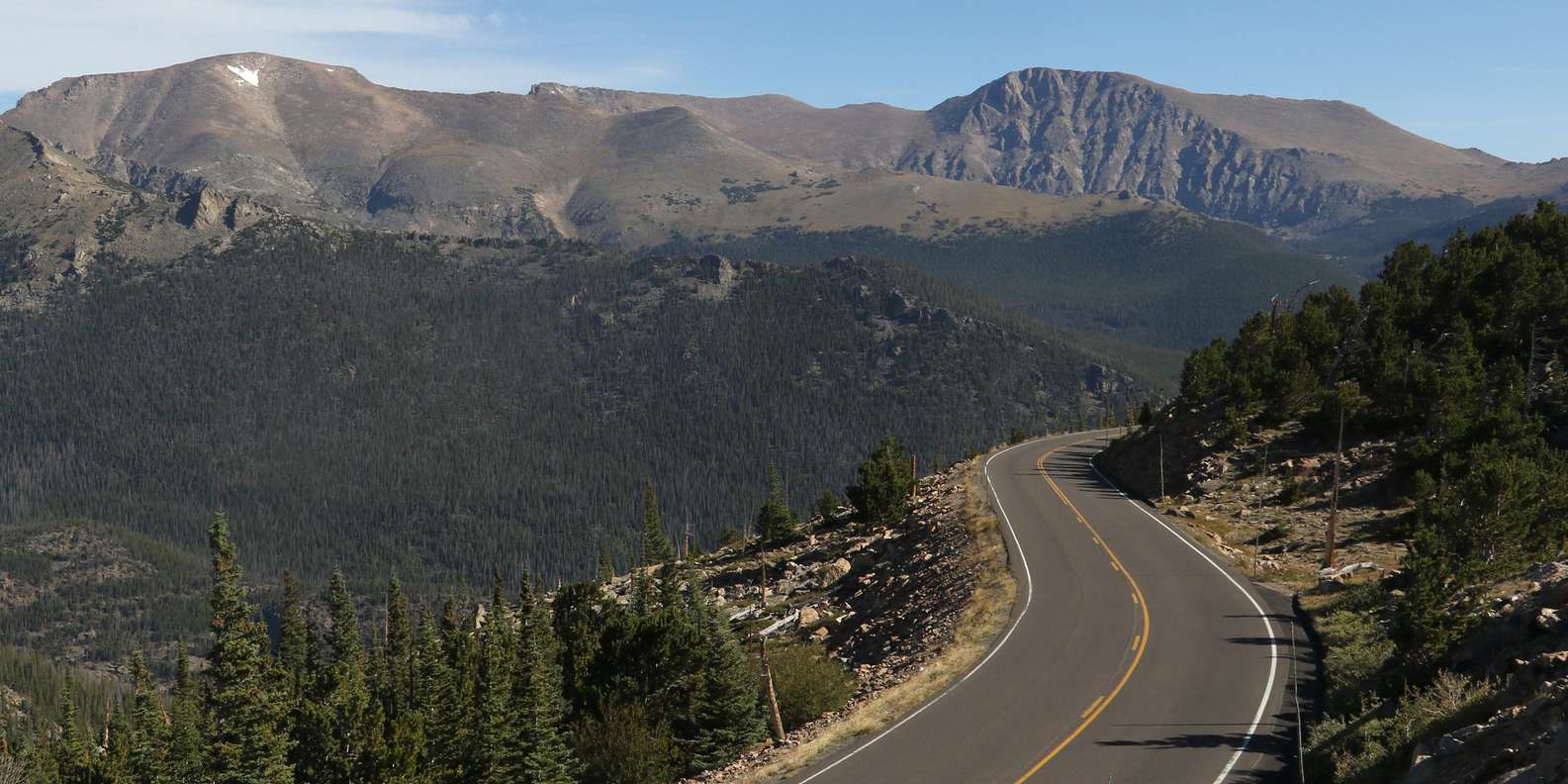 TOP Many Parks Curve Overlook, Rocky Mountain National Park Atrakcje na