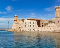 Oude haven van Marseille in Marseille