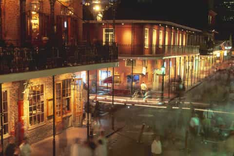 French Quarter Bourbon Street The Big Easy New Orleans T Shirt No Tag