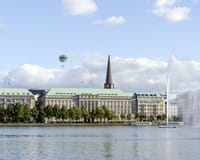 Alstermeer in Hamburg