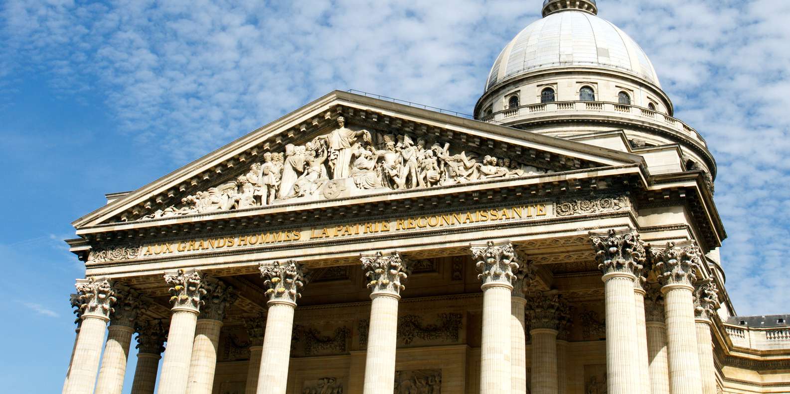 Interior of the Panthéon with Foucault’s pendulum