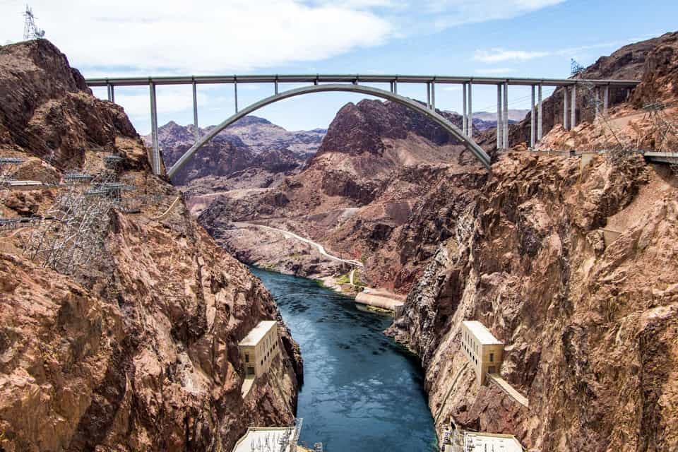 Mike O'Callaghan - Pat Tillman Memorial Bridge connecting Arizona