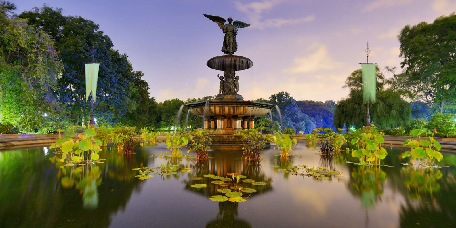 Bethesda Terrace and Fountain, Central Park, New York