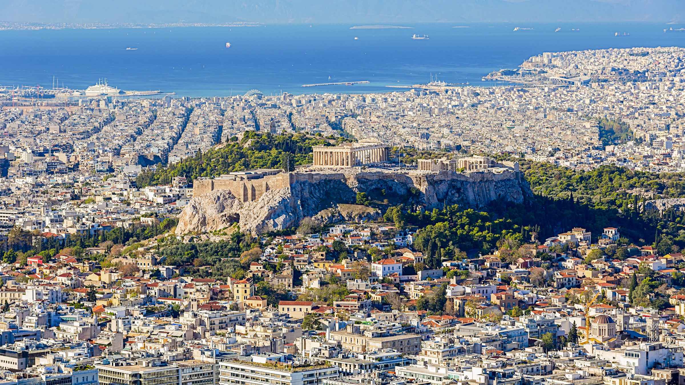 Афины фото. Afina City. Афины вид с моря. Athens City. Греция пойтахти.