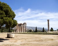 Tempel van de Olympische Zeus, Athene in Athene