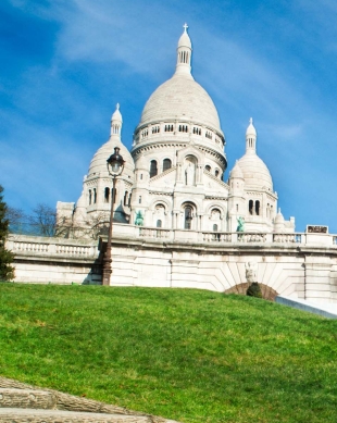 VIntage Souvenir of Paris Landmarks/Monuments; Arc de Triomphe; Eiffel  Tower; Le Sacre Coeur Basilica