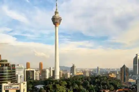 4. Wieża Menara Kuala Lumpur