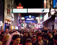 Reeperbahn in Hamburg