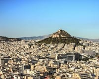 Berg Lycabettus in Athene