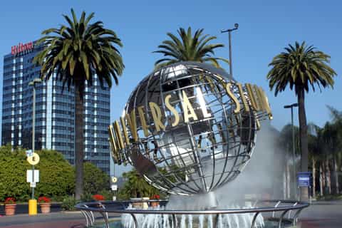 Tram on the World-Famous Studio Tour at Universal Studios Hollywood