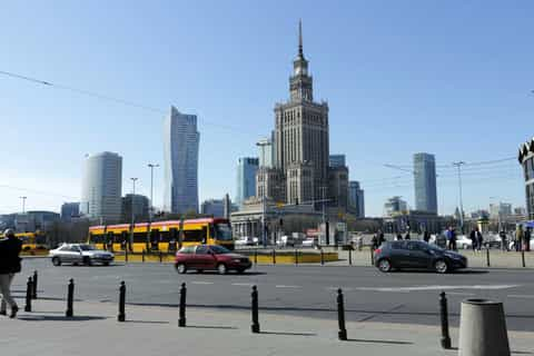 Facade Shopping Mall In Warsaw Stock Photo - Download Image Now