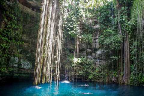 Ik Kil Cenote, Mexico- Swimming in a Sacred Cenote