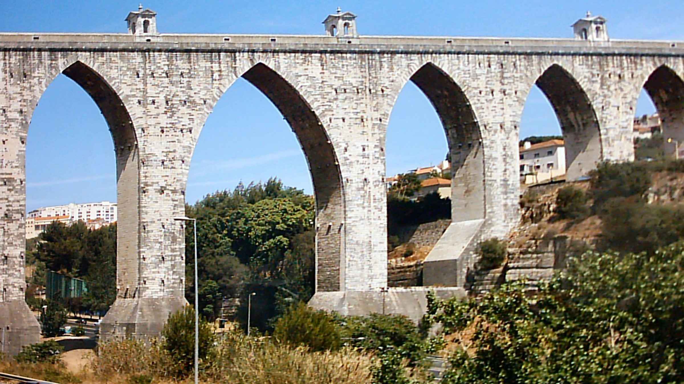 Onde Começa O Aqueduto Das Aguas Livres