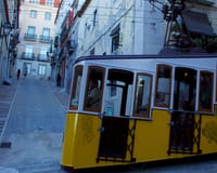 Elevador da Bica in Lissabon