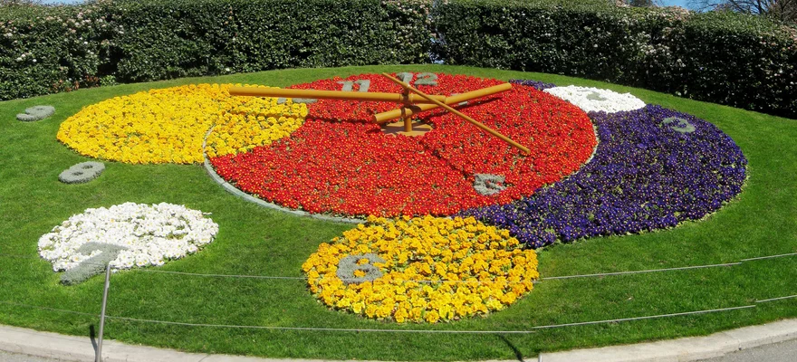 Geneva Flower Clock