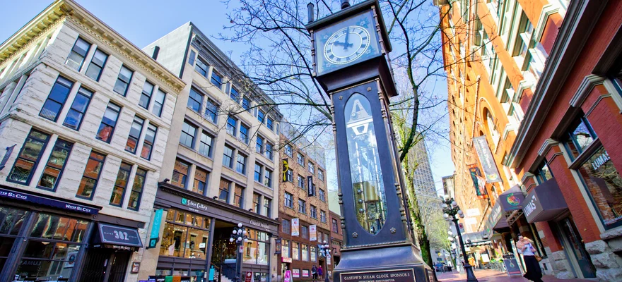 Orologio a vapore di Gastown