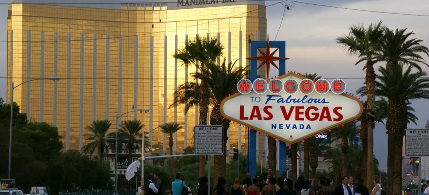 Placa Welcome to Fabulous Las Vegas