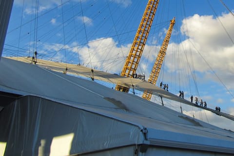 Up at the O2