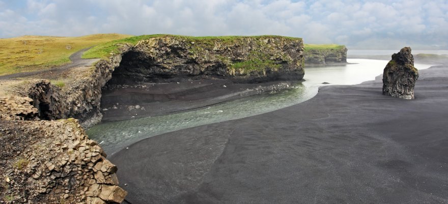 Plage de sable noir, Islande