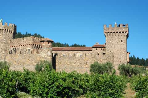 Castello di Amorosa 8 x 10 Canvas Print