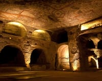 Catacomben van Napels in Napels
