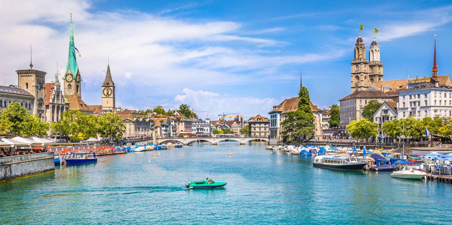 zurich city tour and lake cruise