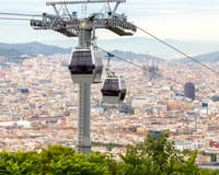 Montjuic-kabelbaan in Barcelona