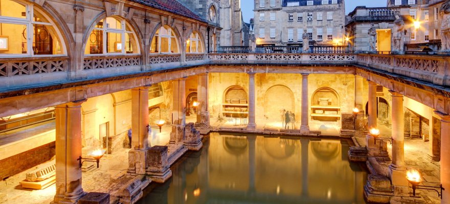 Romeinse baden van Bath