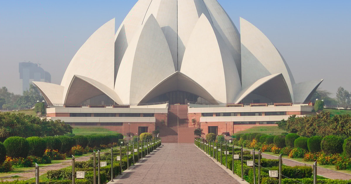 image of lotus temple in delhi image of lotus temple in delhi