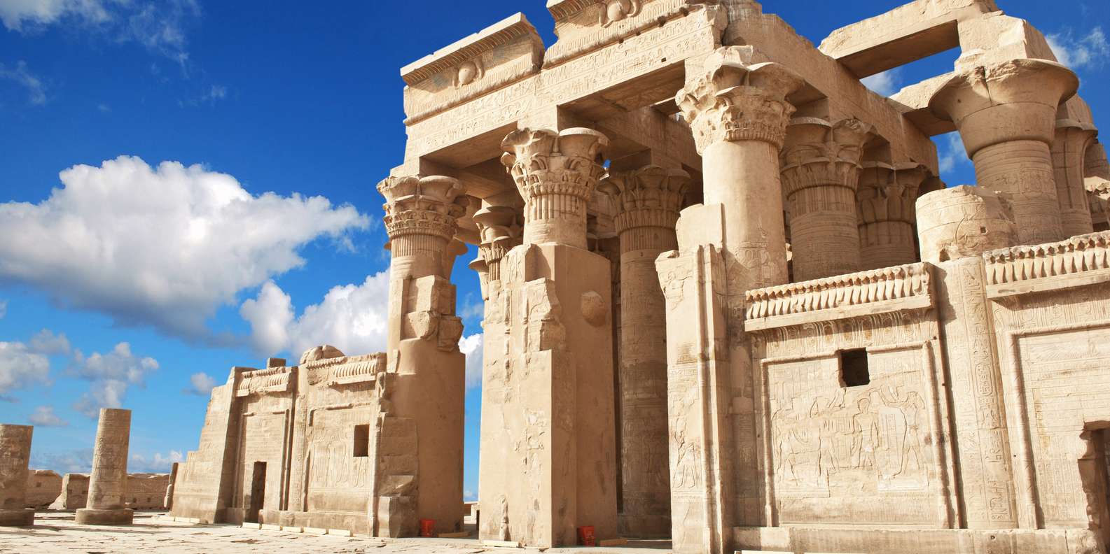 Visit the ancient temple of Kom Ombo and the museum of mummified