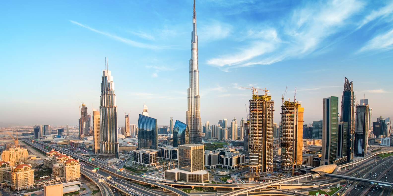 Burj Khalifa prime time sunset views from Level 148