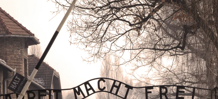 Auschwitz Main Entrance Gate