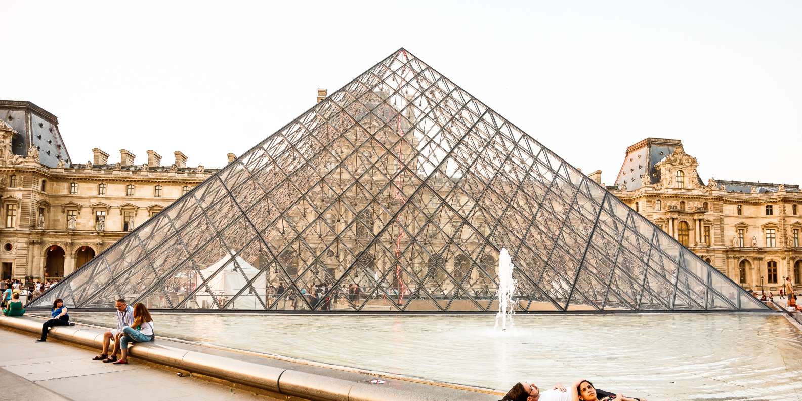3-story tall Louis Vuitton pyramid new for Something in the Water 2023