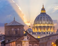 Koepel van de Sint-Pietersbasiliek in Rome