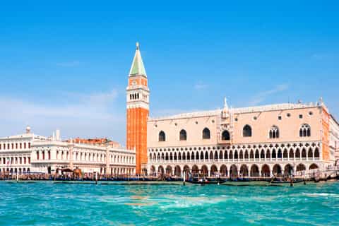 Doge’s Palace exterior on St Mark’s Square