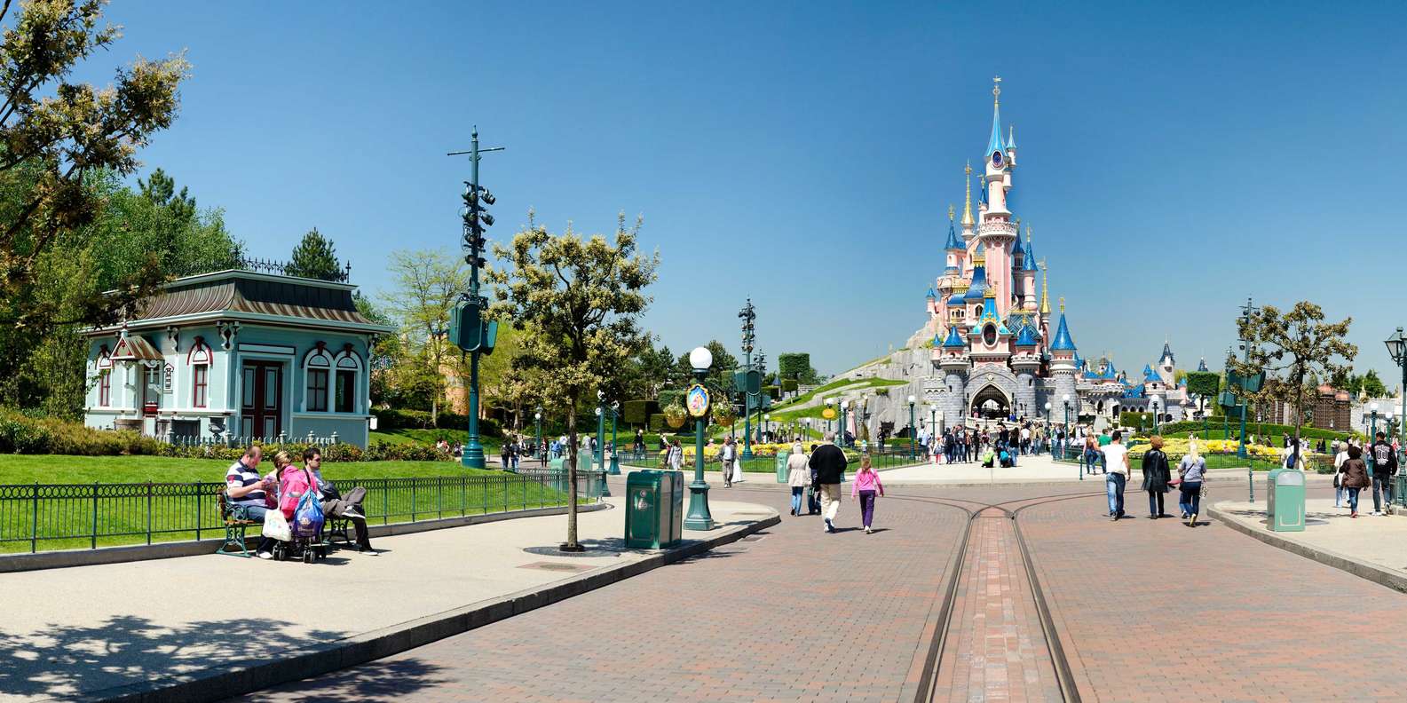 Avengers Campus roller coaster