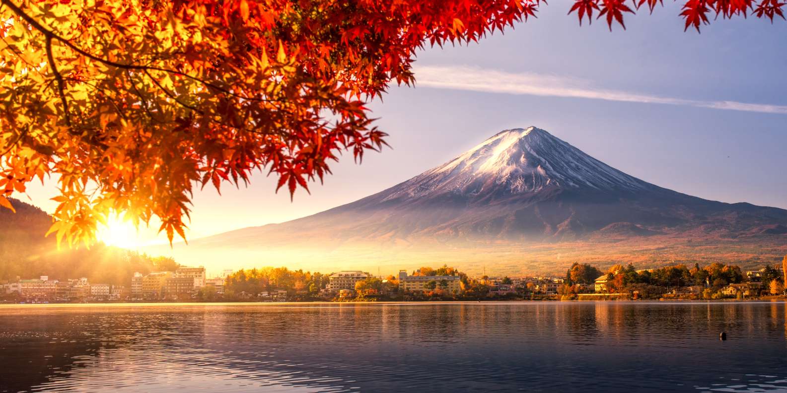 Mount Fuji autumn mobile