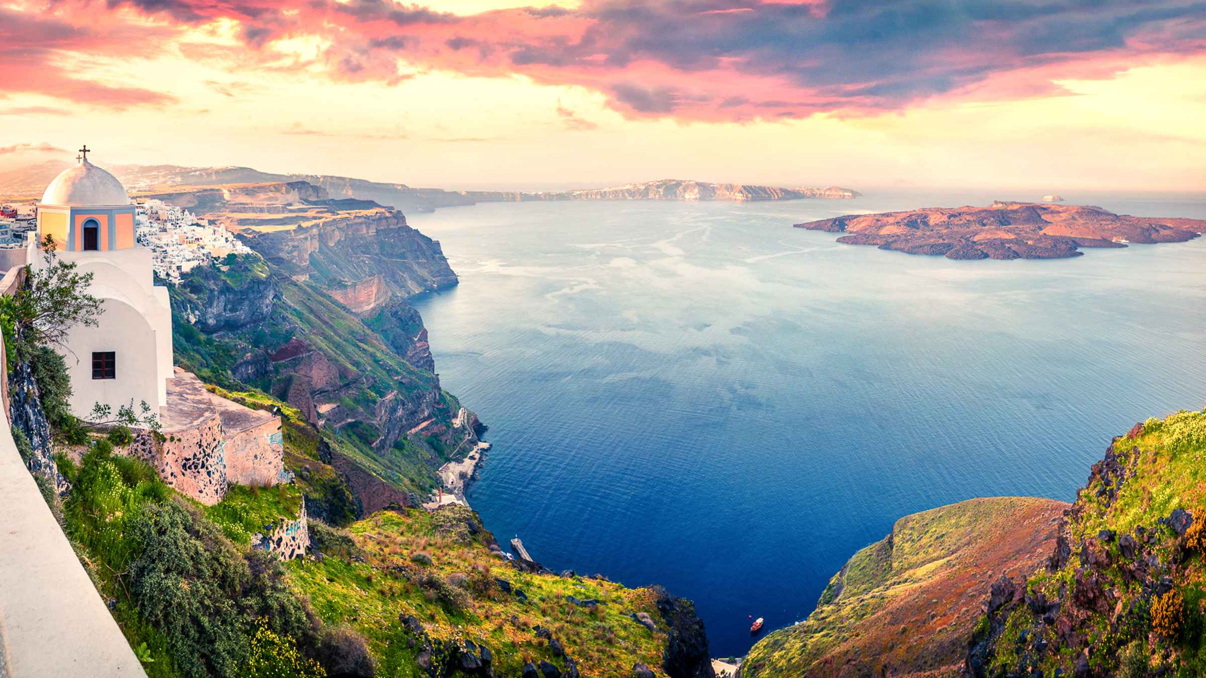 Volcano Santorini