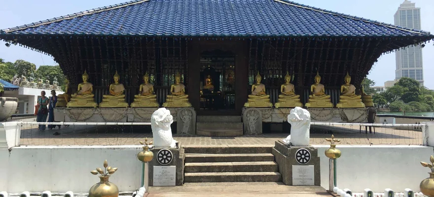 Gangaramaya Tempel