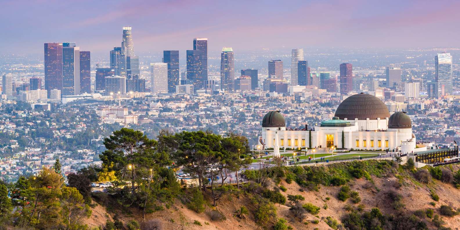 Dodger Stadium And Los Angeles Skyline Photograph by Mountain Dreams - Fine  Art America