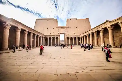 4. The Temple of Horus at Edfu