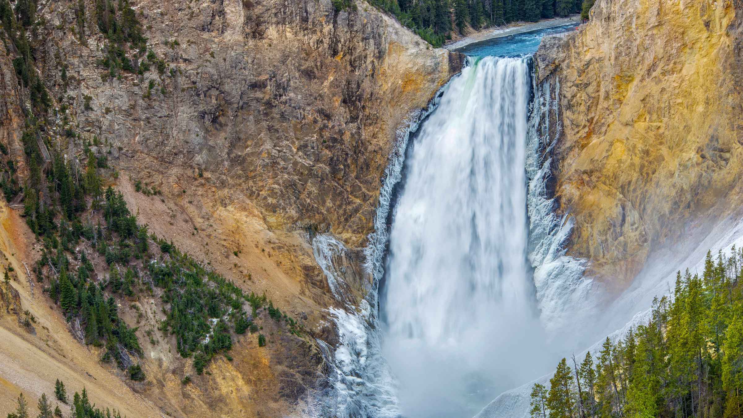 Dagtrip naar Upper Yellowstone Falls  GetYourGuide