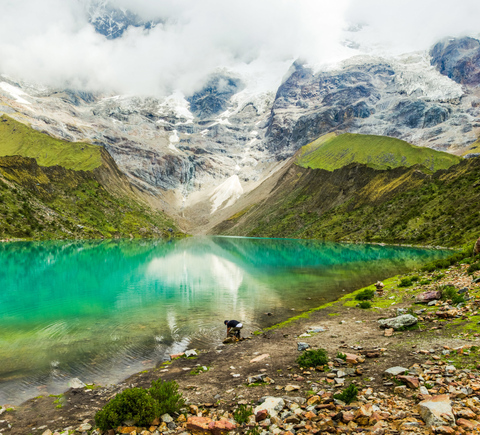 Aguas Termais medicinais Colcamayo, está perto de Machu Picchu vila