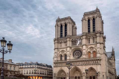 Notre-Dame west façade and towers