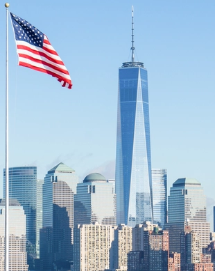 ワールドトレードセンターのホリデーカード 球体のあるワールド ワールドトレードセンターのホリデーカード 球体のあるワールド